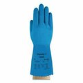 Tool 87 029 Natural Latex Nylon Rubber Glove, Blue - 13 Gauge - Size 11 TO3684861